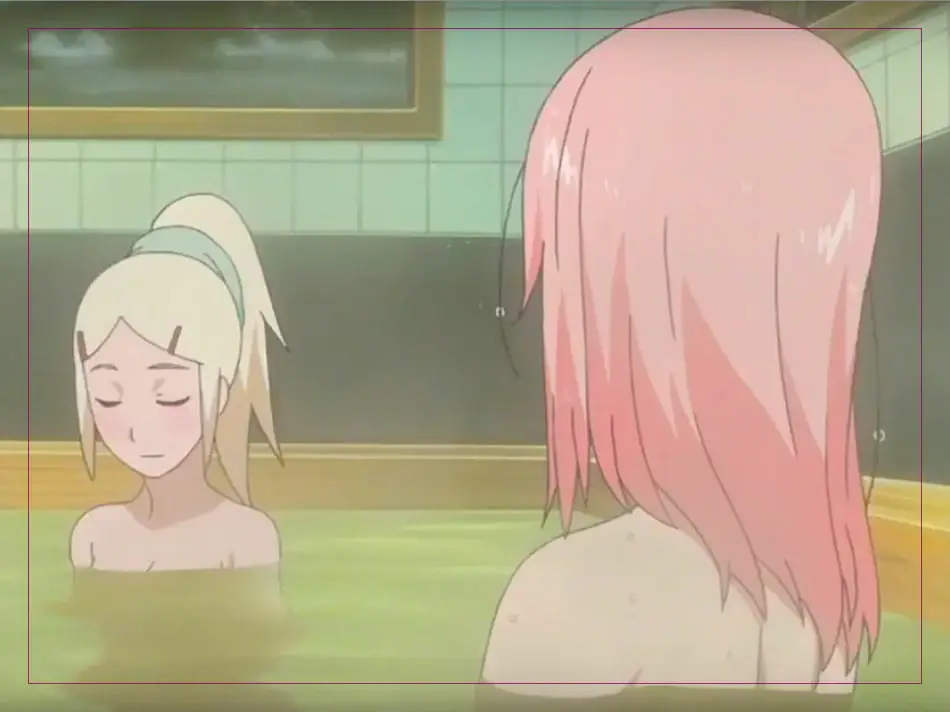 Why is Bath Water Green in Japanese Anime