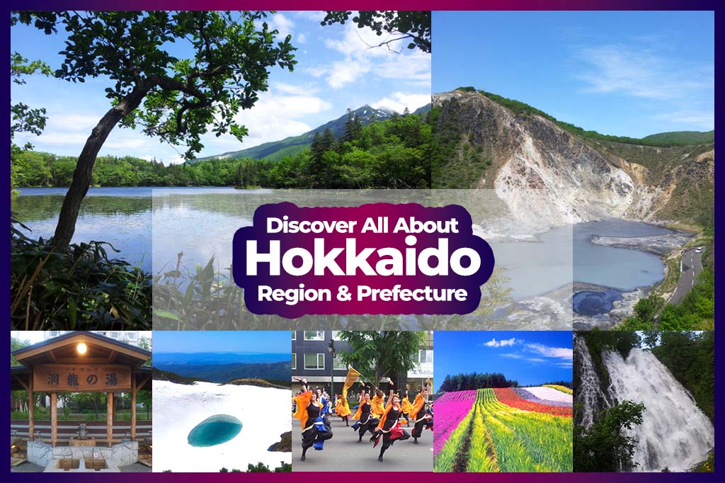 Hokkaido - Discover All About The Regions of Japan. Picture of Shiretoko, Daisetsuzan, Noboribetsu, Furano, Lake Toya (Toyako), and the Soran Yosakoi Festival in Sapporo.